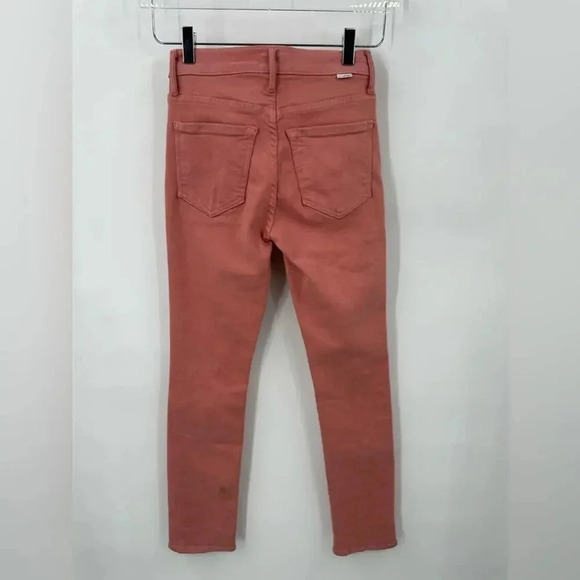 MOTHER | The Stash Mid Rise Dazzler Ankle Jeans in Desert Sand Size 24 B498 - Picture 4 of 7